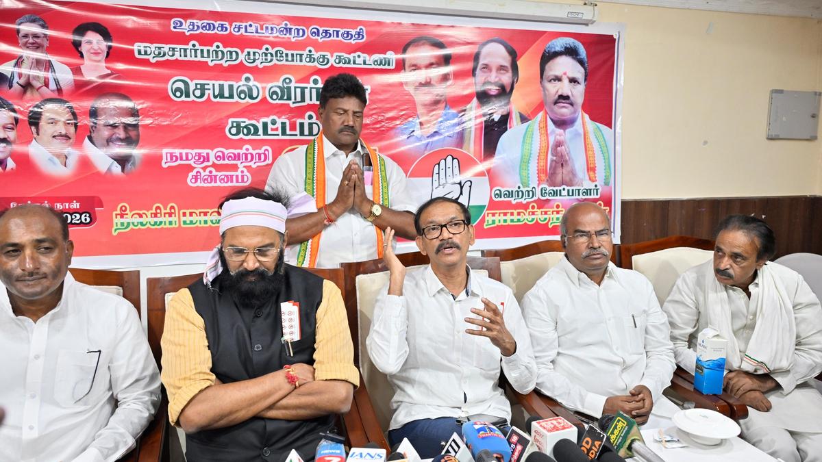 T.N. Assembly election: BJP manifesto is ‘fake’, says Congress leader Girish Chodankar