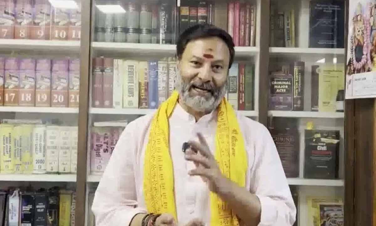 TTD Board Member files defamation case over remarks on Lord Rama