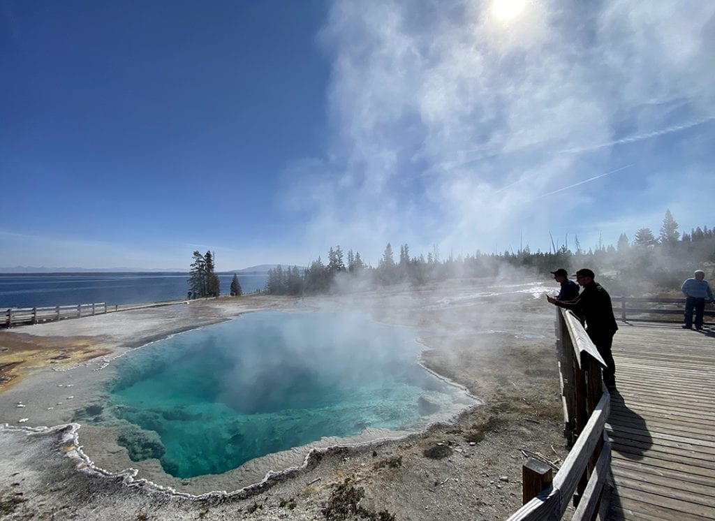 Texas man receives jail time for walking off designated boardwalk in Yellowstone