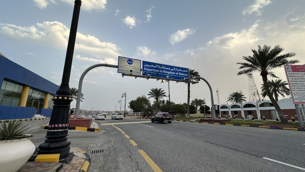Traffic suspended on King Fahd Causeway linking Saudi Arabia a...