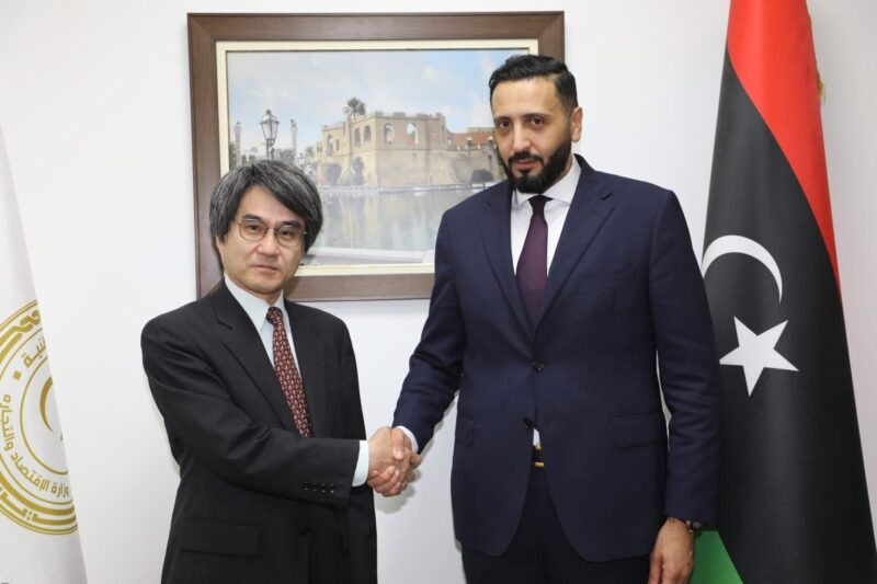 Tripoli seeks to deepen economic ties with Japan