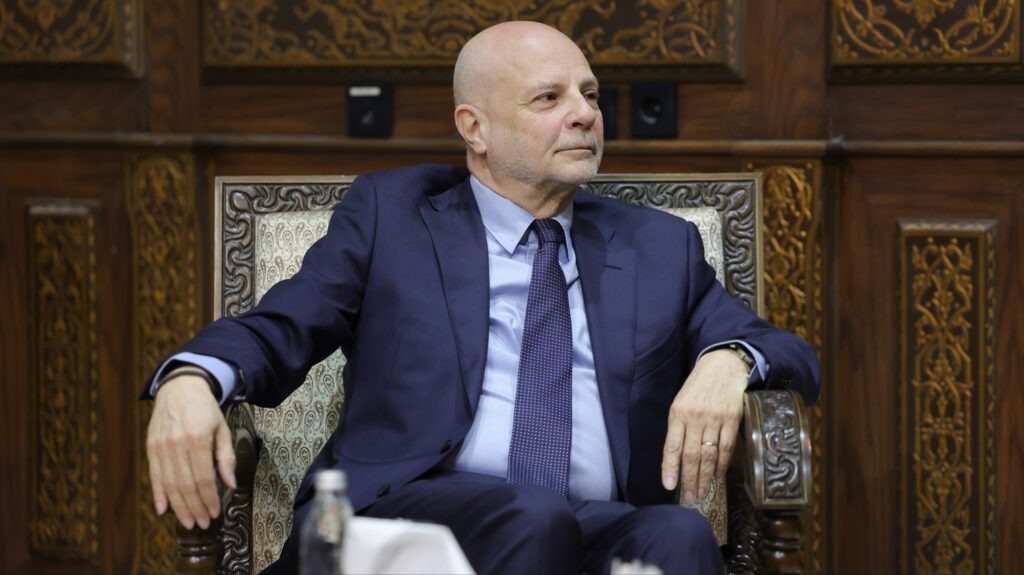 Anas Khattab, met a delegation from the Office of the UN Special Envoy for Syria in Damascus on Monday, as the United Nations urged the country’s transitional authorities to ensure due process in the prosecution of former regime figures and suspects accused of major wartime crimes.