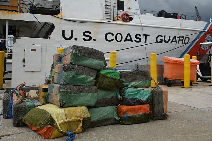 US Coast Guard offloads over $19.3 million in illicit drugs interdicted in Caribbean Sea