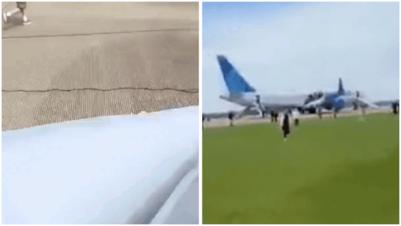 United Airlines Emergency Landing: ‘Possible security issue’: United Airlines flight diverted, passengers evacuated via emergency slides in Pittsburgh - watch