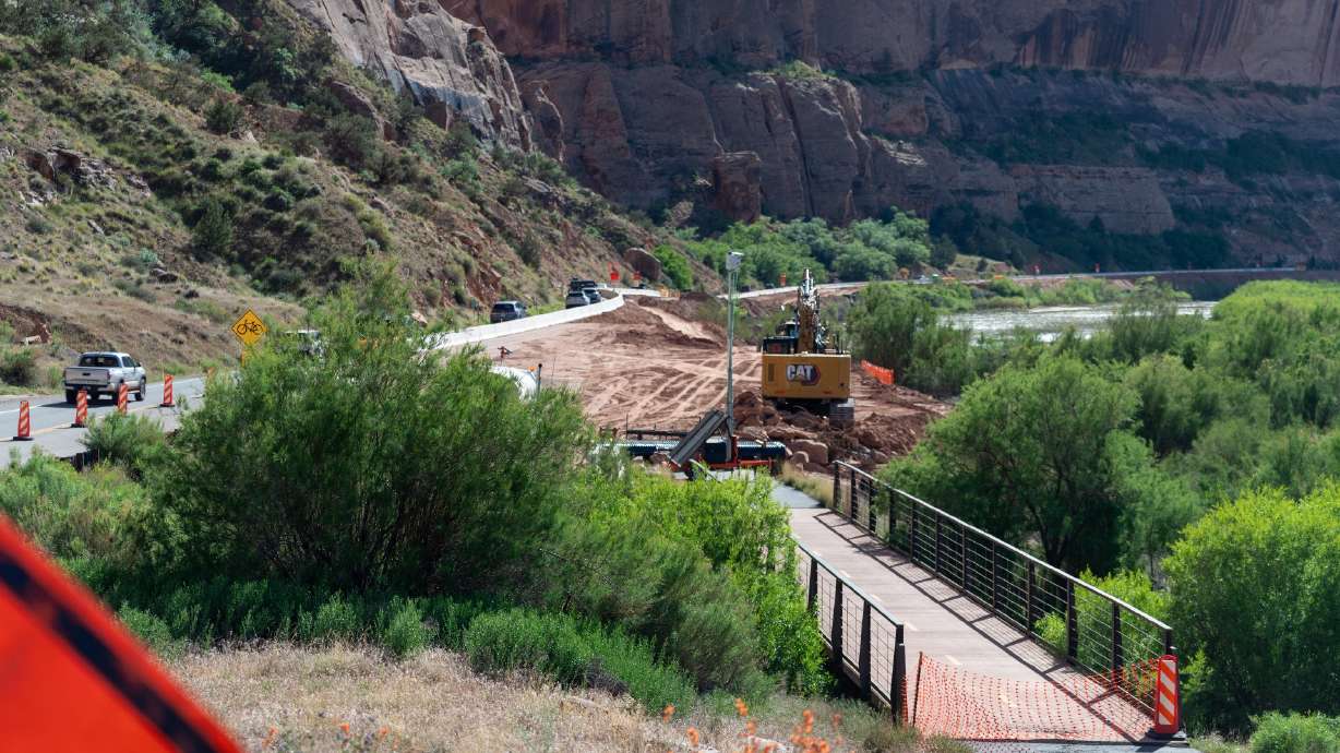 Utah begins construction of small Moab trail connection that has larger impacts