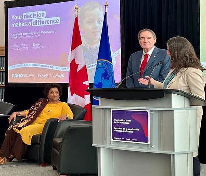 Vaccination Week in the Americas launches in Canada