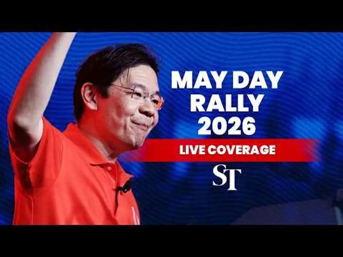 Watch live: PM Wong, NTUC chief Ng Chee Meng to speak at May Day Rally