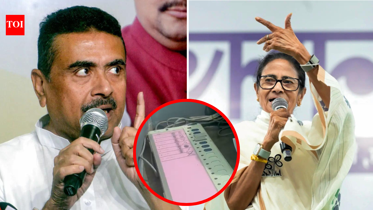 West Bengal: 'This is TMC’s technique': BJP alleges party symbol 'taped' over in Bengal's Falta | India News