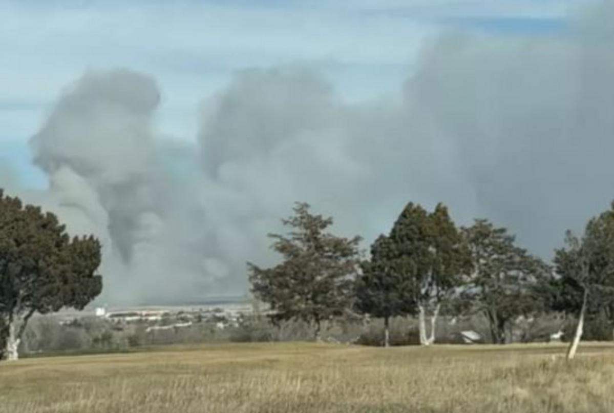 What Caused The Sandpiper Wildfire In Natrona County?