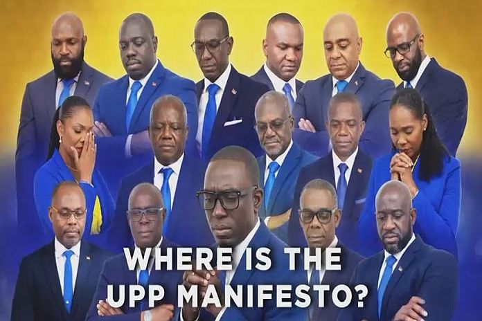 Where is the UPP Manifesto?