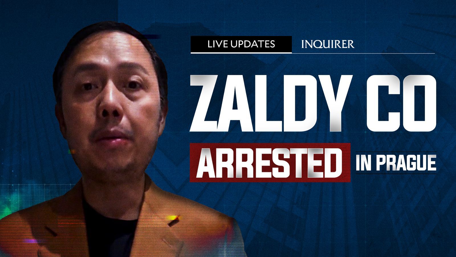 Zaldy Co arrested in Prague