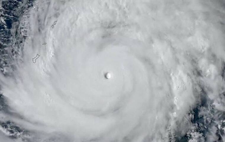 ‘Extremely dangerous’ Super Typhoon Sinlaku nears Saipan, Tinian