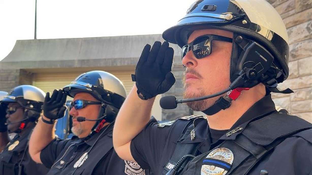 2 Utah officers, along with families, colleagues, honored during National Police Week
