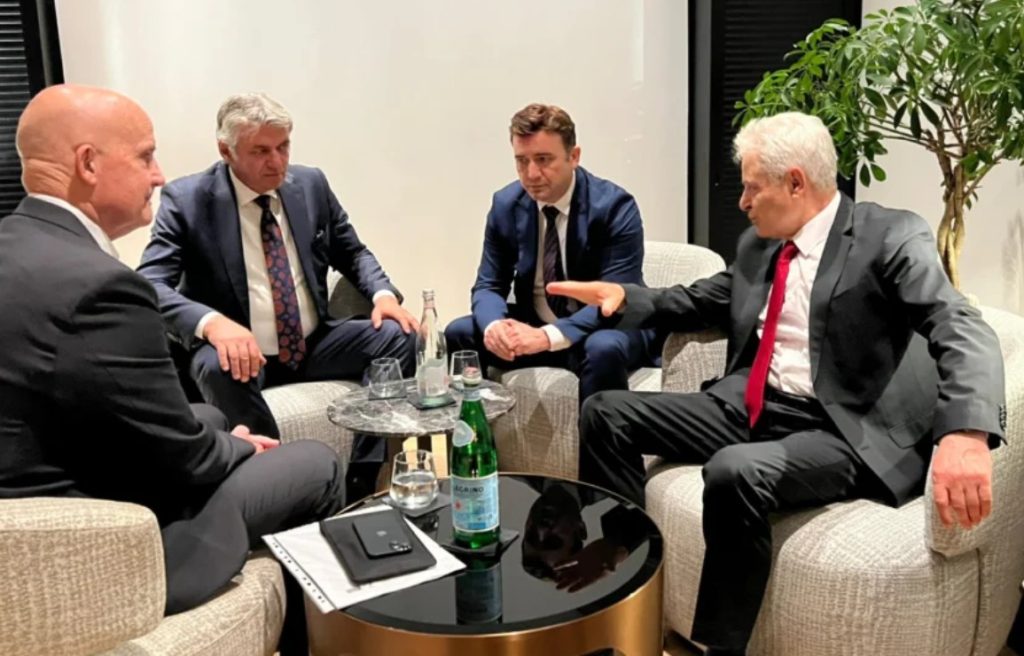 Ahmeti asks US congressman Self to help him advance his agenda