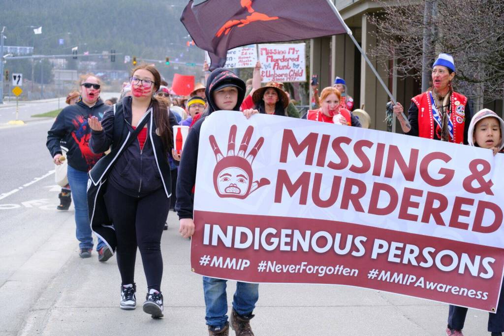 Alaskans march to honor, call for justice for missing and murdered Indigenous peoples