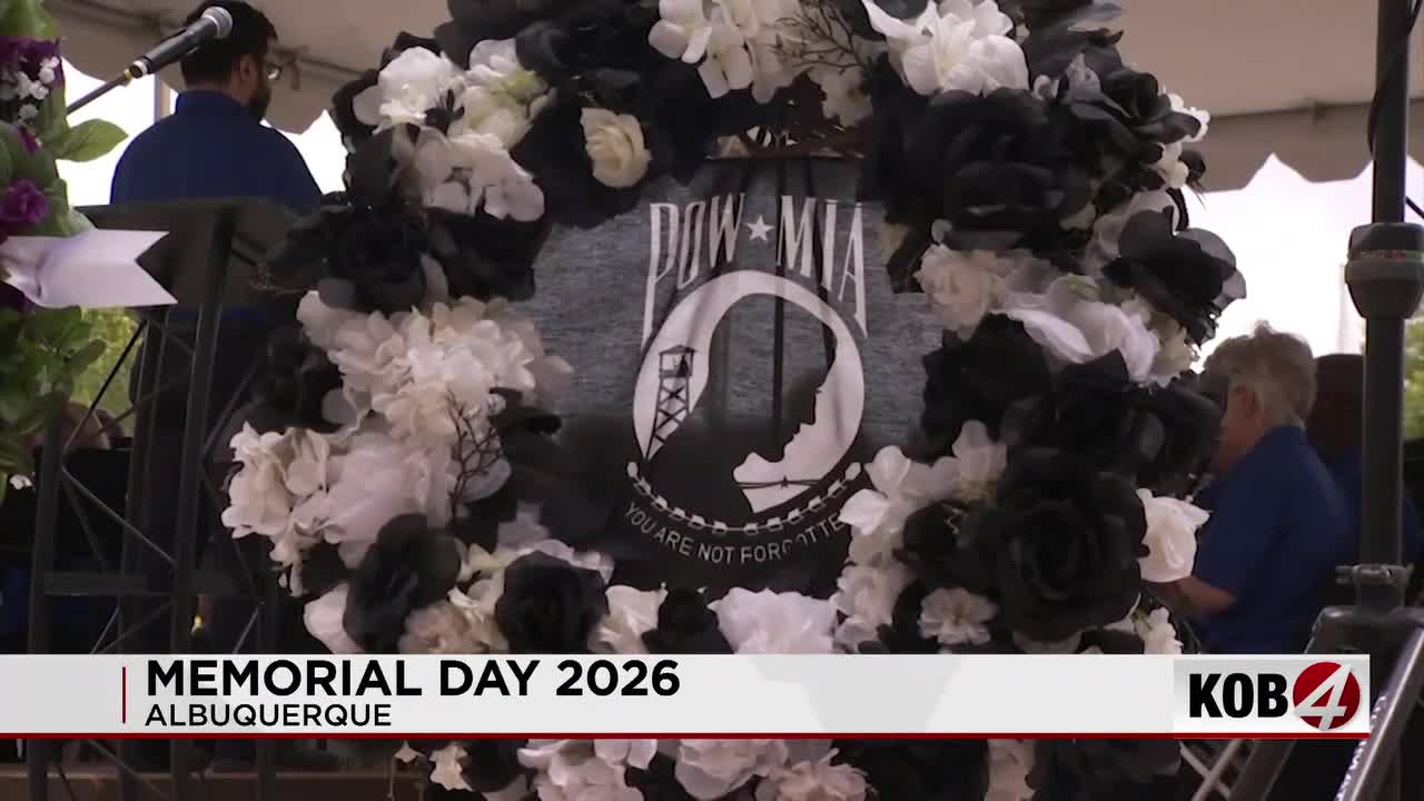 Albuquerque marks Memorial Day with tribute to fallen service members