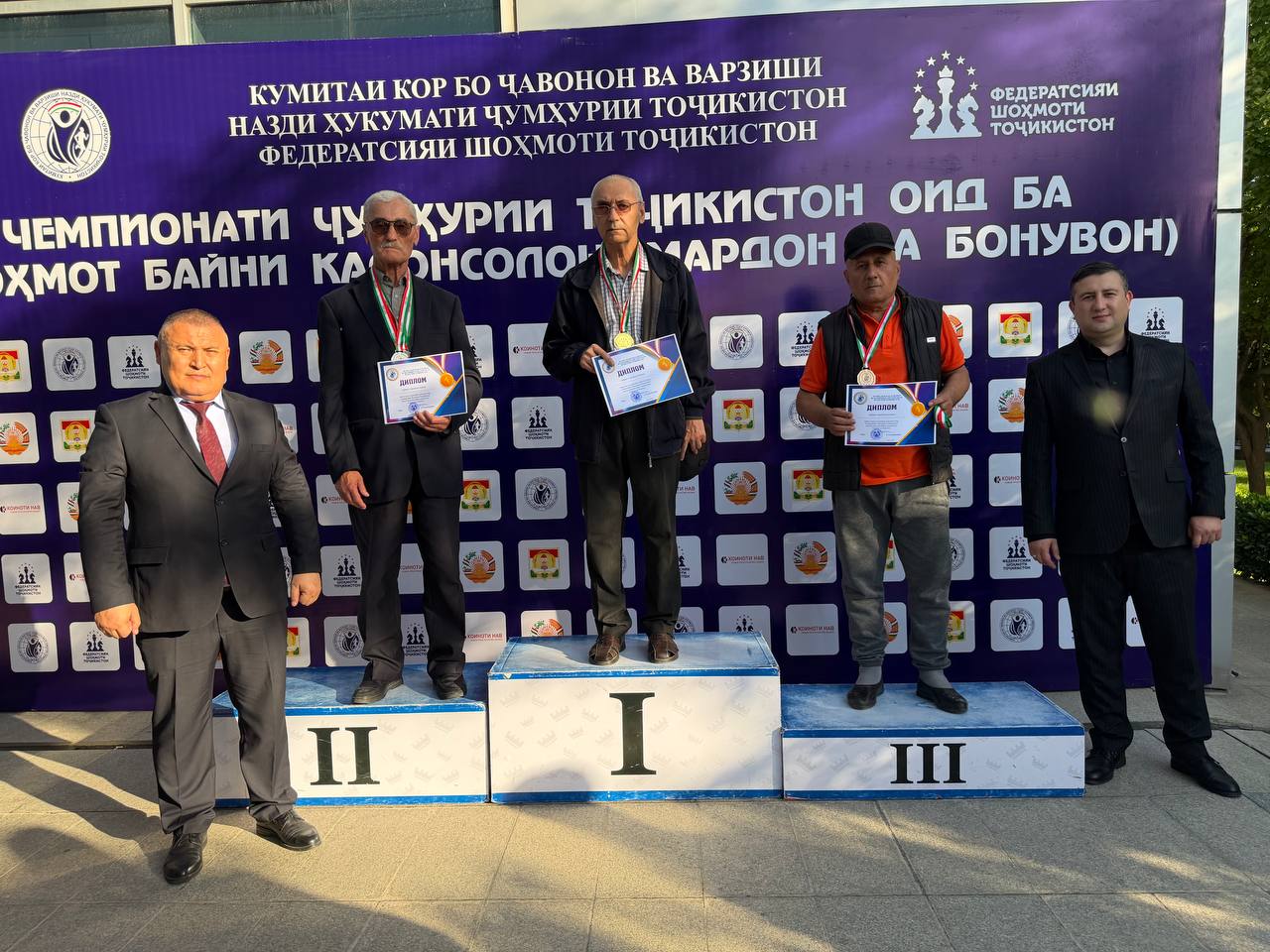 Amin Qobilov and Marvori Nasriddinzoda become chess champions of Tajikistan