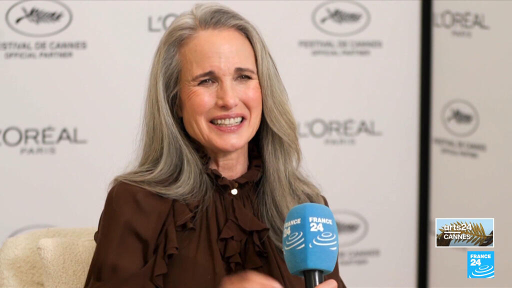 Andie MacDowell on timeless beauty at the Cannes Film Festival