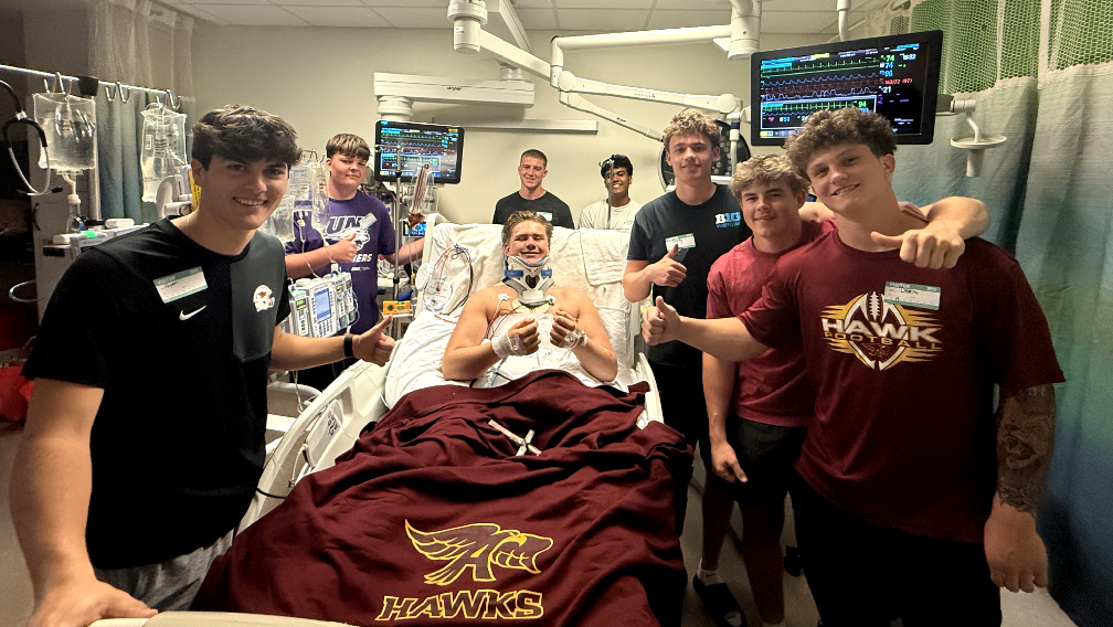 Ankeny wrestler recovering from severe neck injury