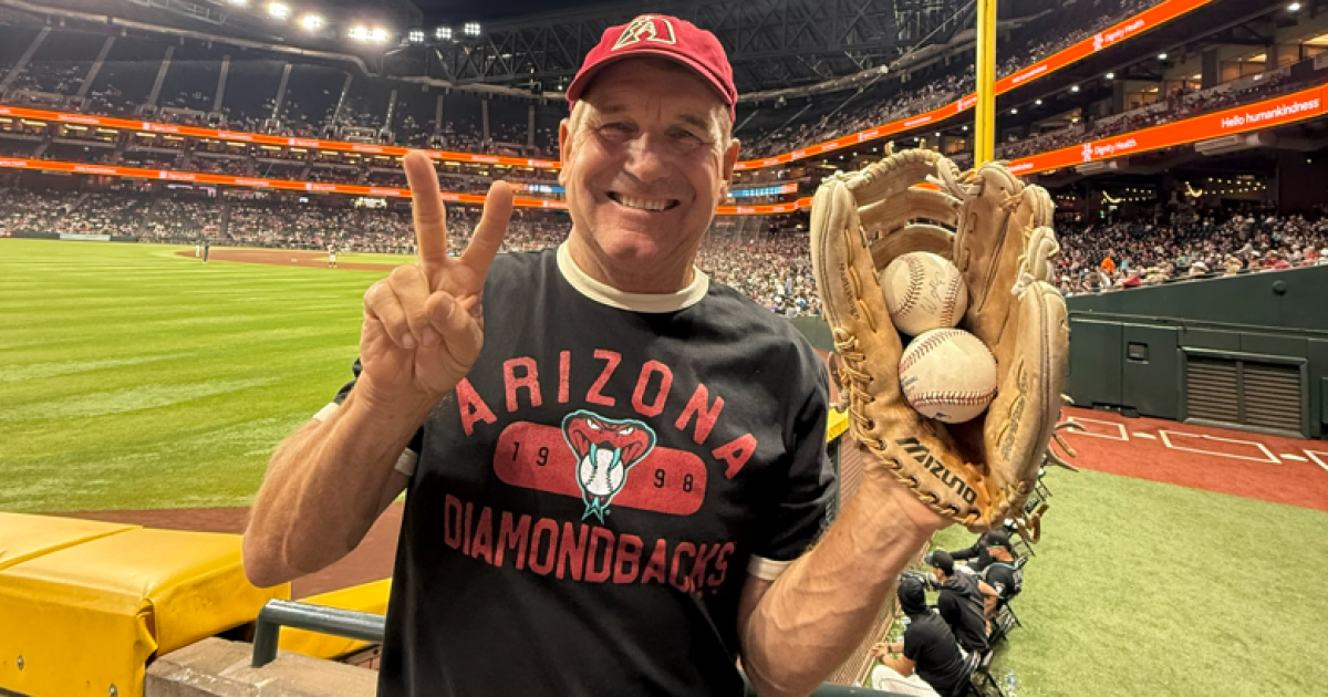 Arizona fan catches two home runs on back-to-back days