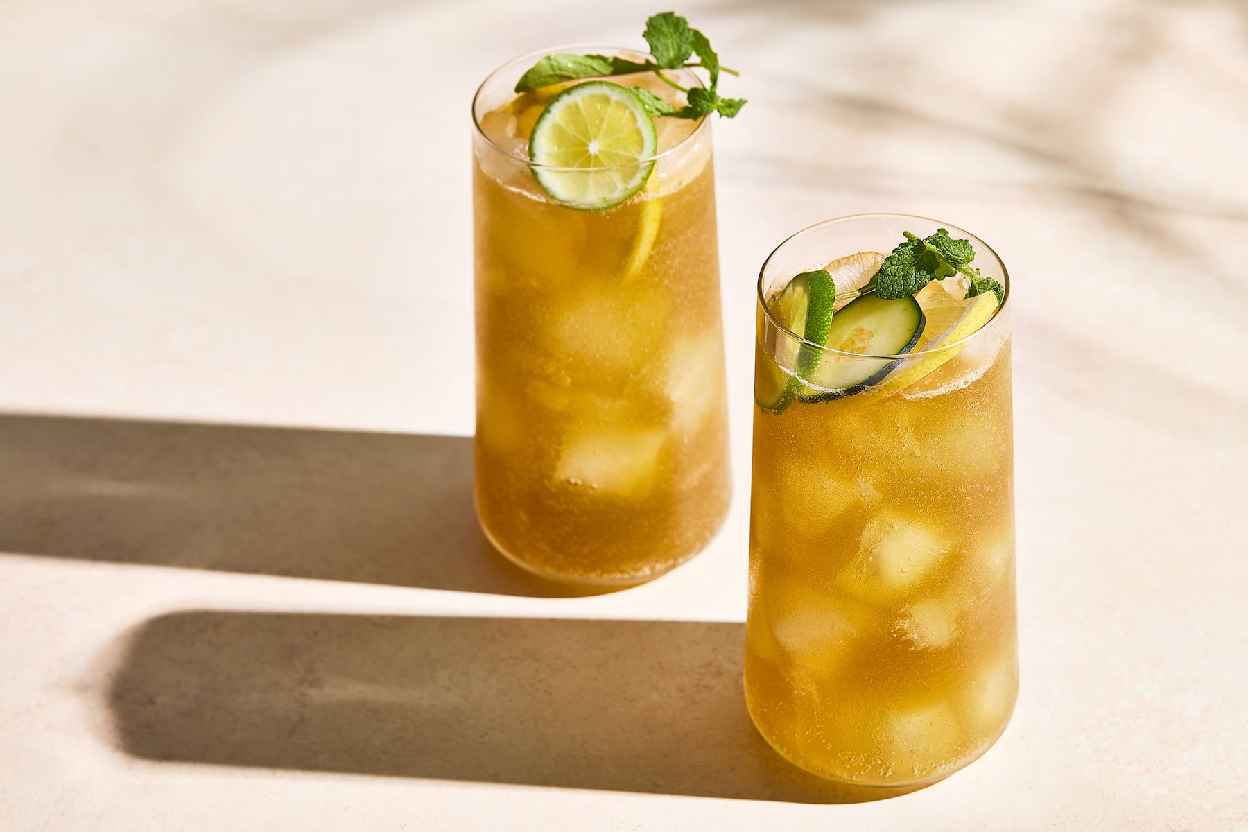 Arugula-mint Pimm's cup