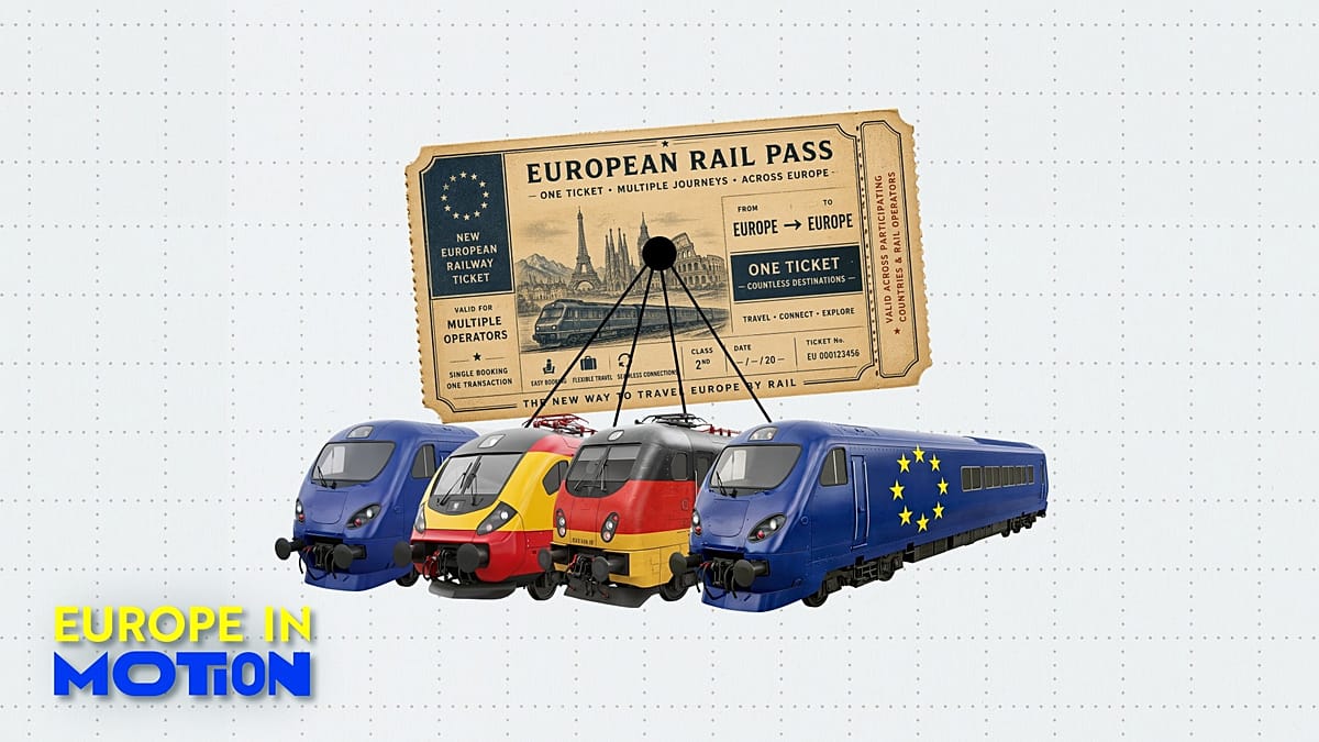 As the EU moves to simplify cross-border rail travel, which countries' passengers travel the most?