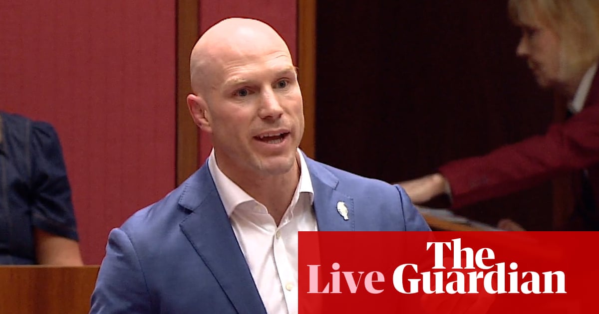 Australia politics live: BHP ‘laughing’ at Labor’s key climate policy, Pocock says; Hockey ‘nervous’ about submarine delivery | Australia news