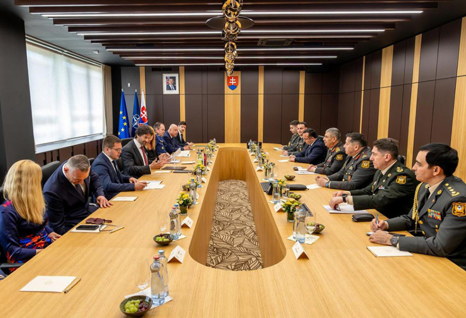 Azerbaijan, Slovakia explore military cooperation
