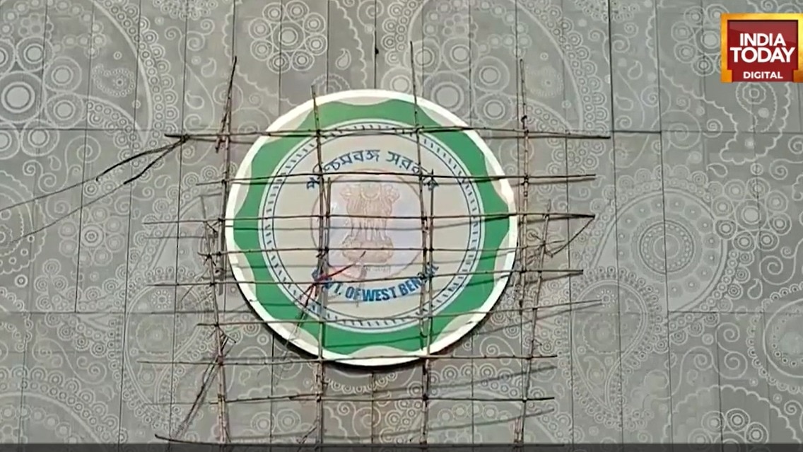 BJP govt starts replacing ‘Biswa Bangla’ branding with national emblem in Bengal