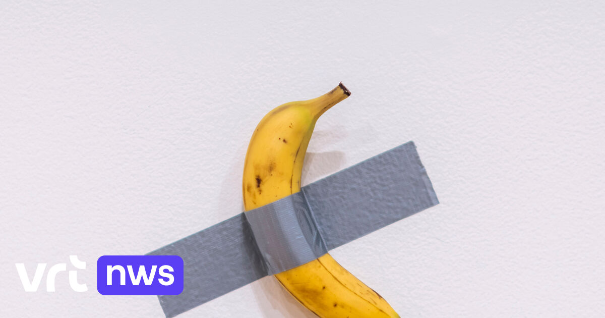 Bekende banaan in kunstwerk (opnieuw) verdwenen, museum dient een klacht in tegen onbekenden