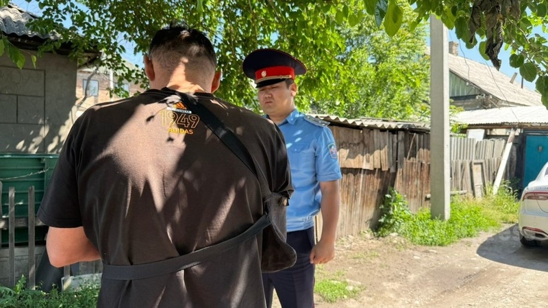 Bishkek police intervene in domestic violence case during prevention campaign