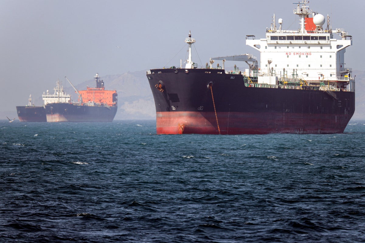 British military says bulk carrier near Qatar caught fire after being struck by projectile