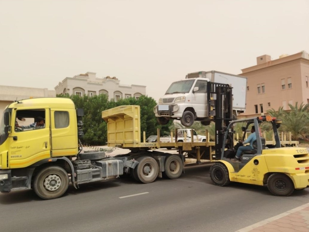 Capital Municipality removes 99 abandoned vehicles in cleanliness drive