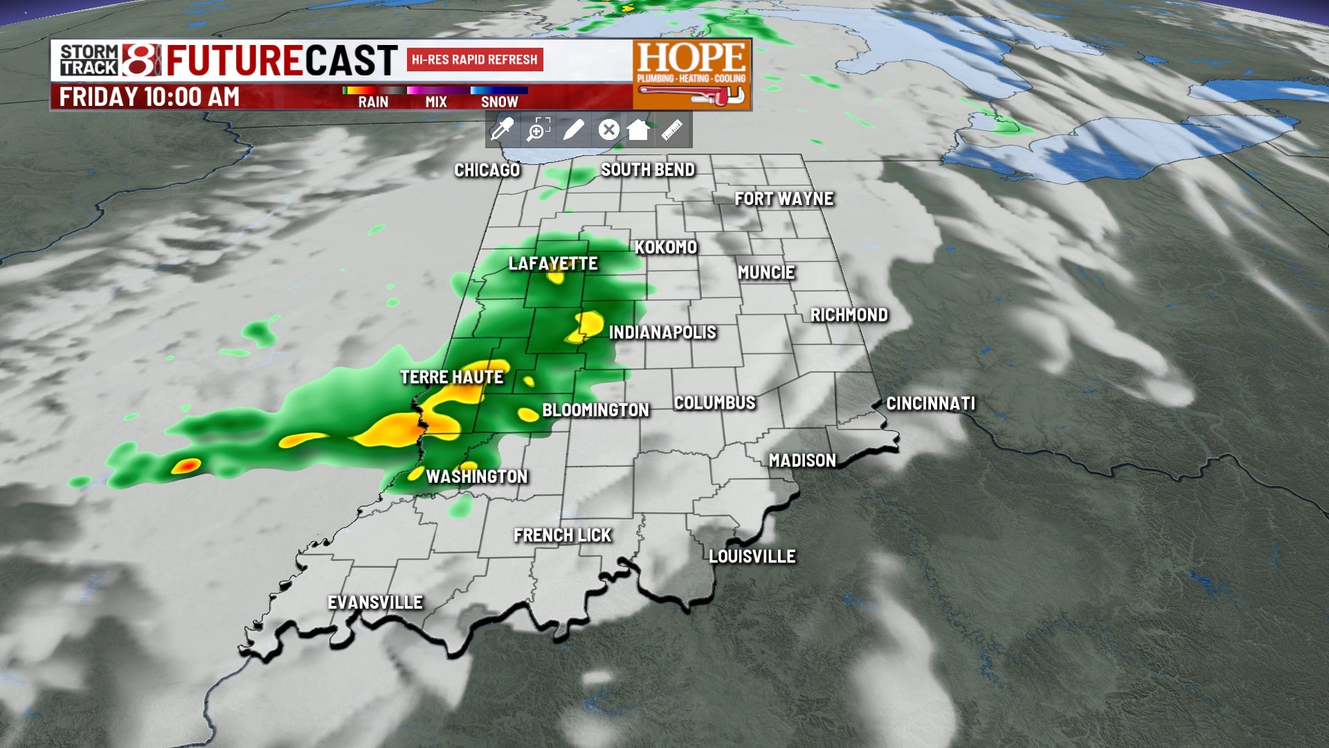 Central Indiana braces for warm and active weather - Indianapolis News | Indiana Weather | Indiana Traffic