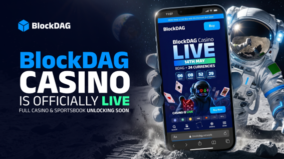 Charts Move Tron and Zcash, Real Users Are Moving BlockDAG: The First Layer 1 Casino Just Went Live