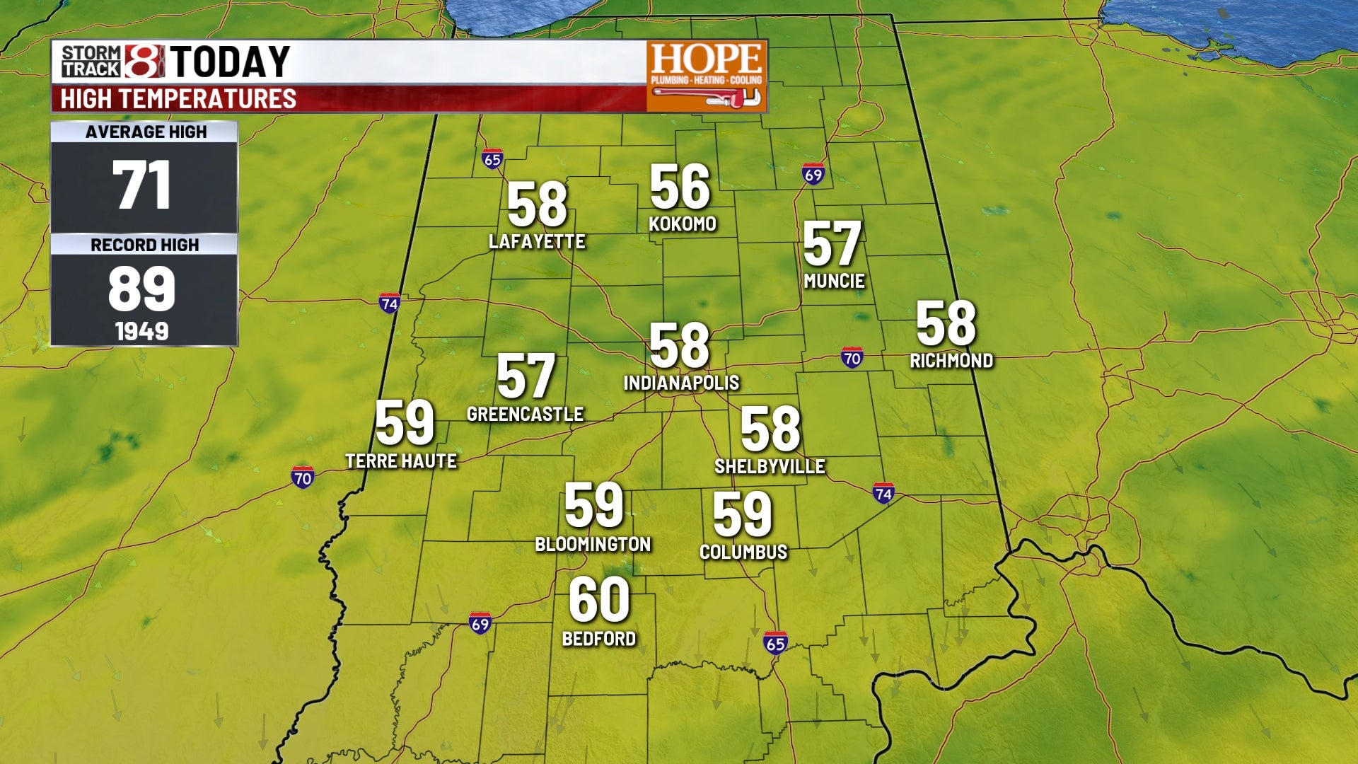 Cooler weather in central Indiana: Forecast ahead – Indianapolis News ...