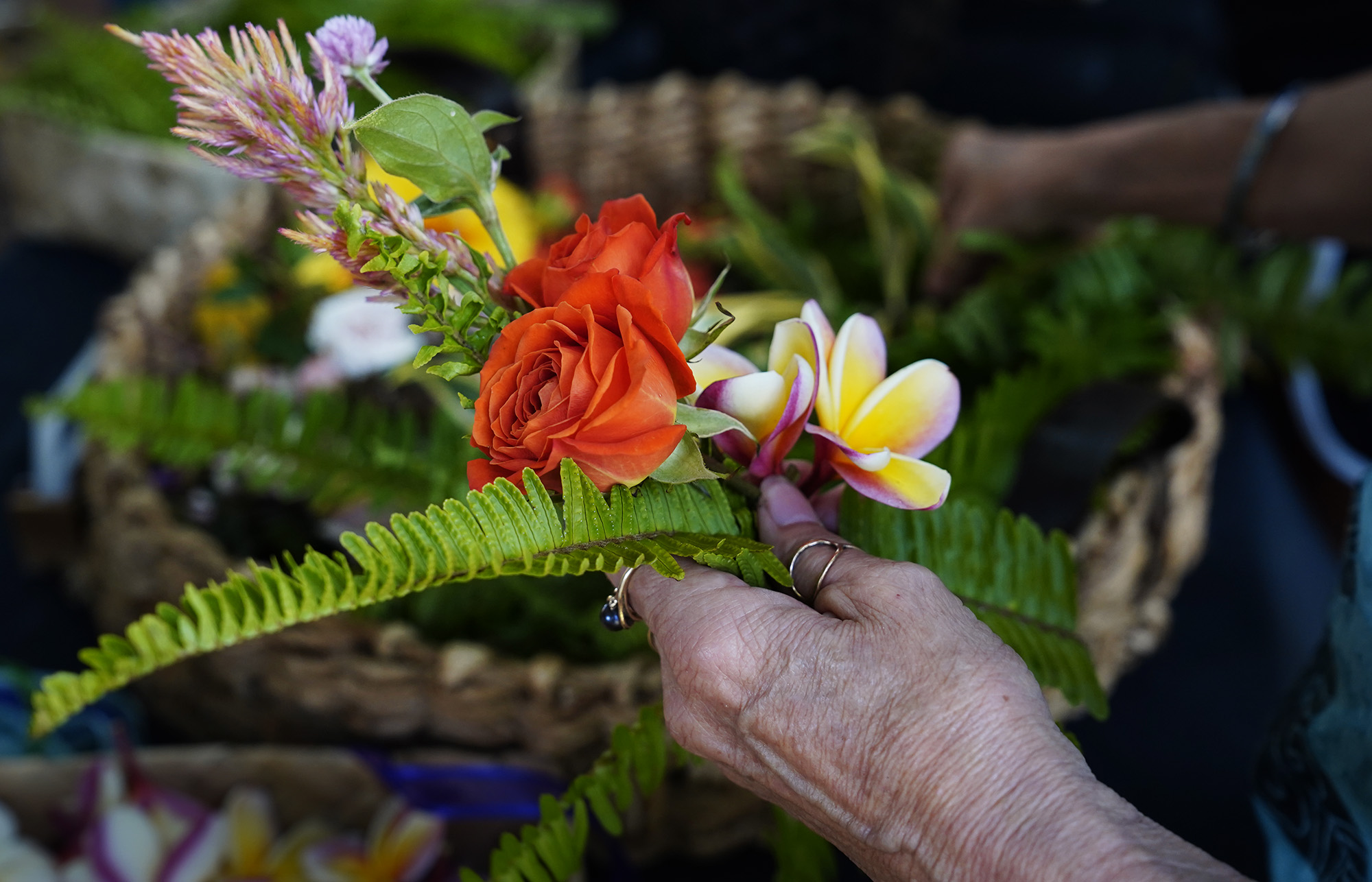Denby Fawcett: Lei Makers Are Struggling To Keep Up With Demand This May Day