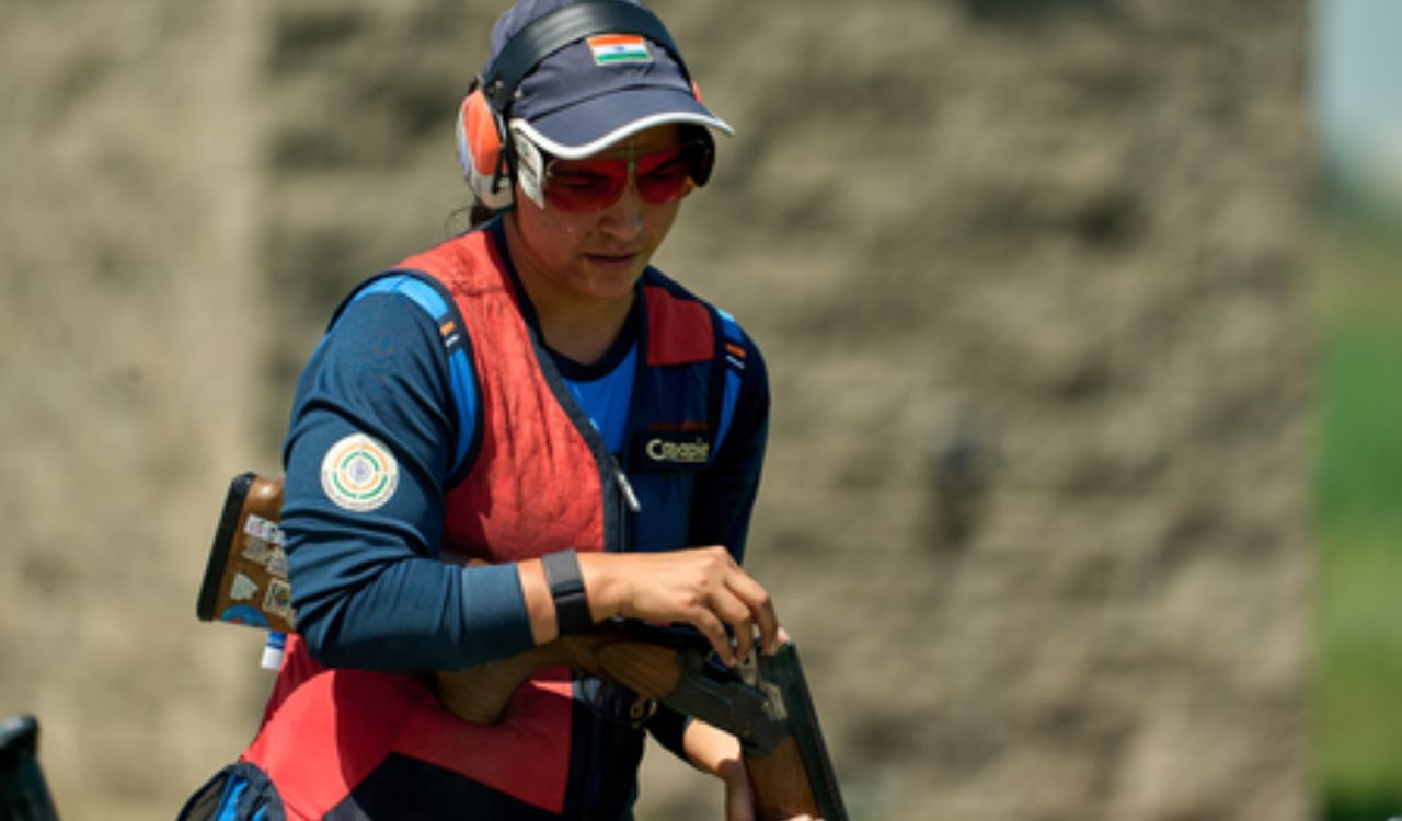 Dhanda and Kapoor claim trap mixed team bronze to close Almaty World Cup on a high.