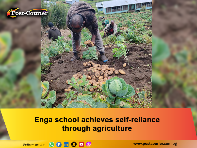 Enga school achieves self-reliance through agriculture