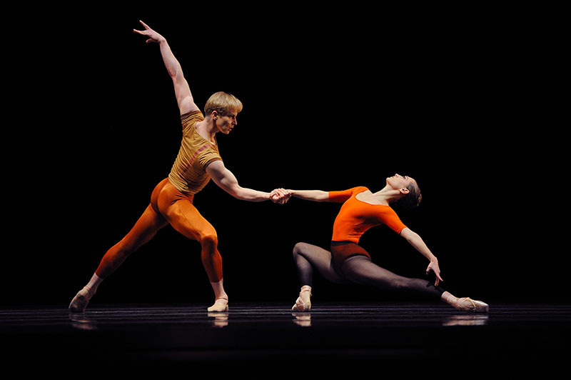 Tiit Helimets performing with Sarah Van Patten at San Francisco Ballet. Photo by Erik Tomasson.