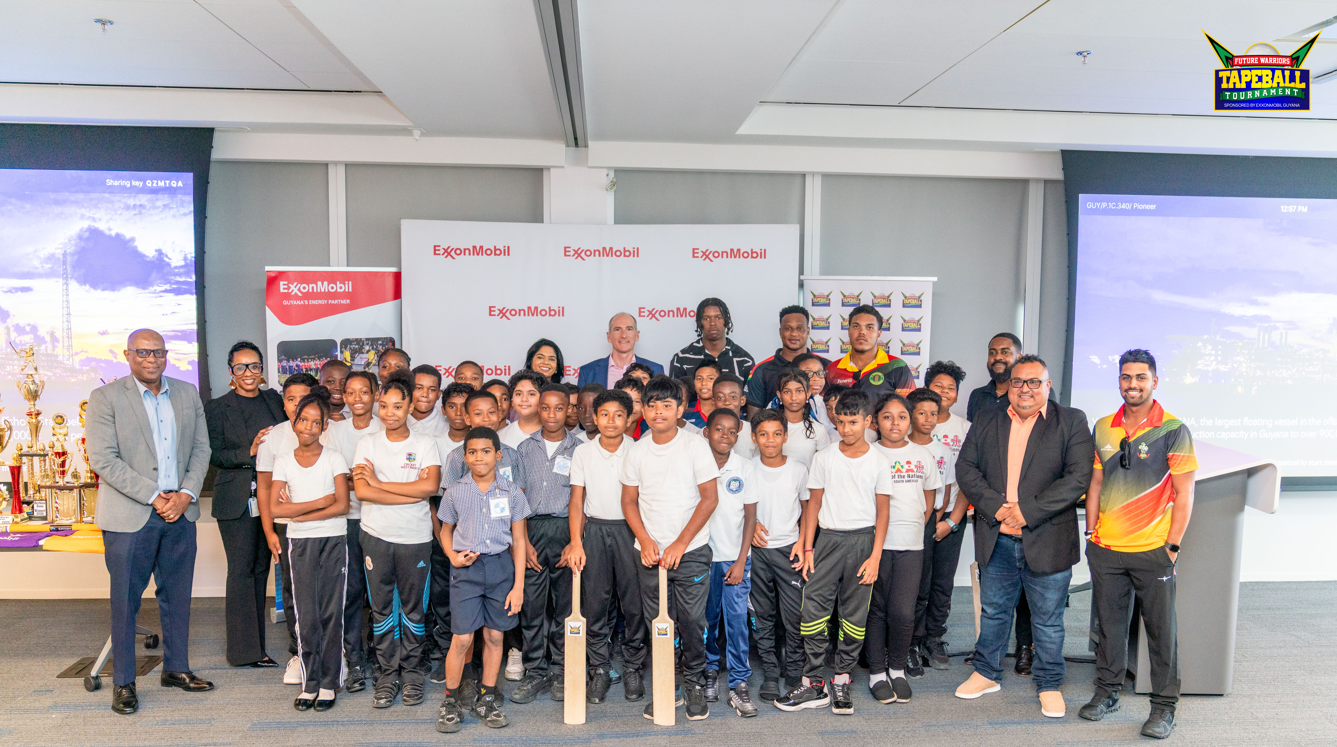 ExxonMobil Guyana recommits to youth development with fourth Future Warriors Primary School Tapeball tournament