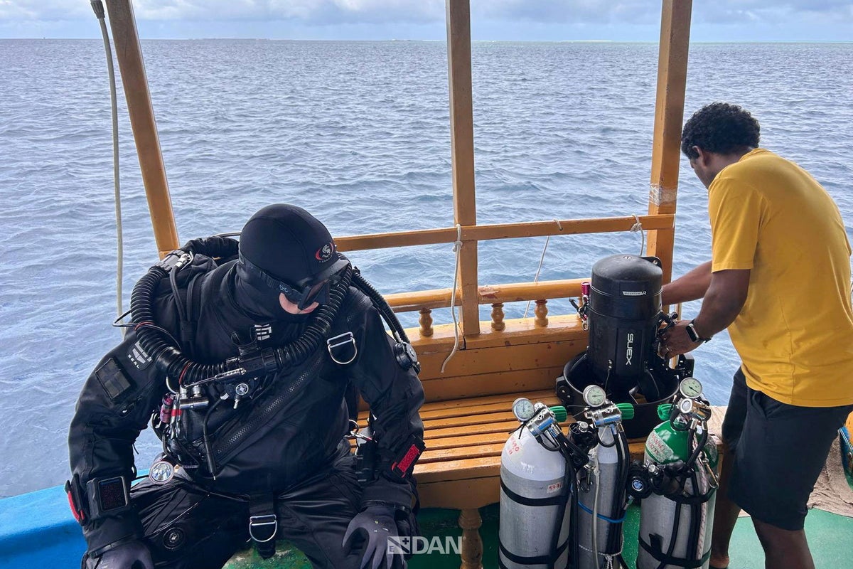 First pictures of Maldives deep-sea caves where Italian divers died