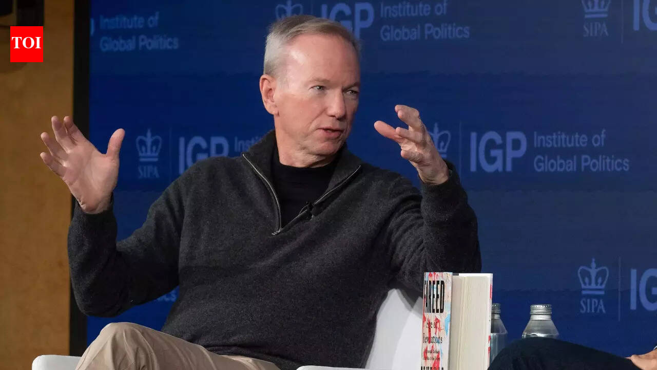 Former Google CEO Eric Schmidt says: Top engineers are no longer writing most of the code themselves, they are now ...