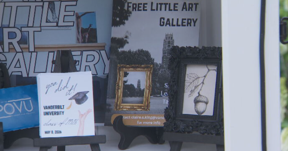 Free Little Art Gallery debuts on Vanderbilt's campus