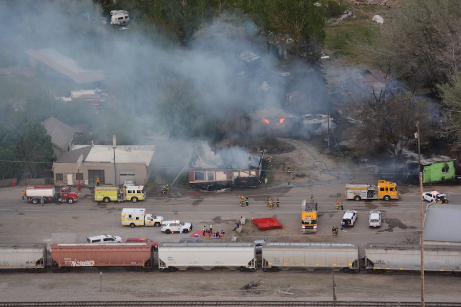 Thornton fire