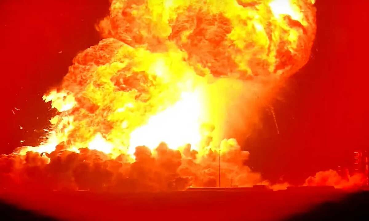 Gas Cylinder and AC Compressor Explode at a residence in Vijayawada