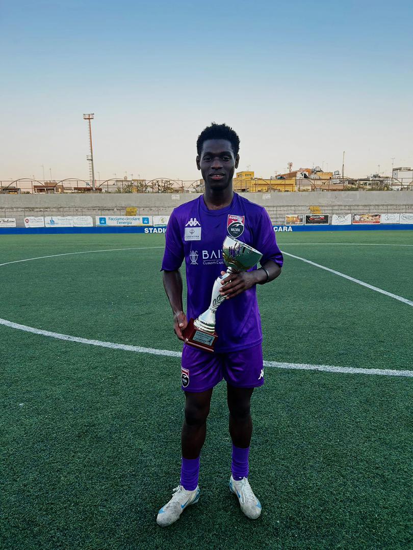 Gassama lifts Sicilia U17 title in Italy