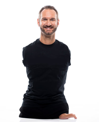 Global motivational speaker Nick Vujicic to headline 'Beyond the Canvas' initiative