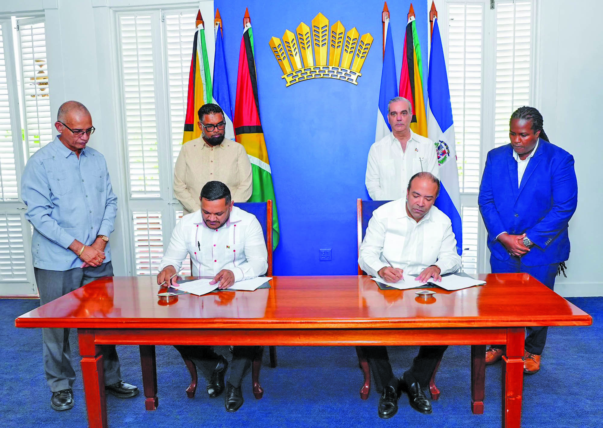 Guyana, DR deepen energy ties, eye joint oil & gas development in Berbice Block