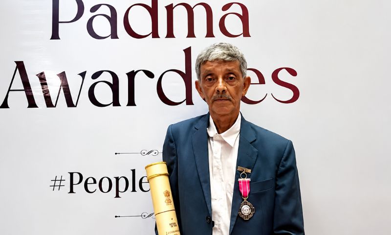 Hally War awarded Padma Shri for safeguarding Meghalaya’s living root bridges